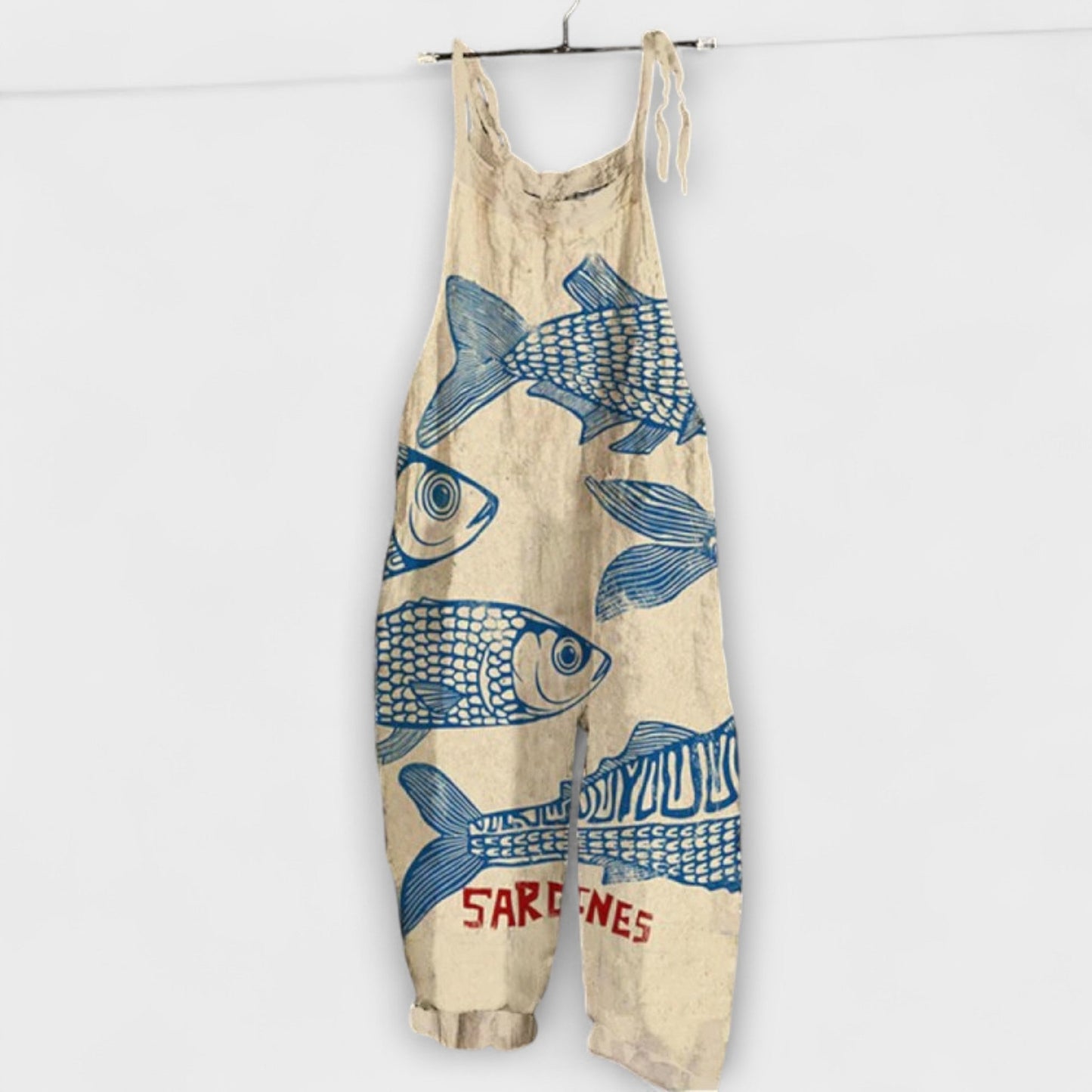 Amy - Retro Floral Jumpsuit