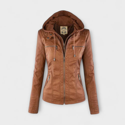 Amélie - The Elegant and Unique Leather Jacket