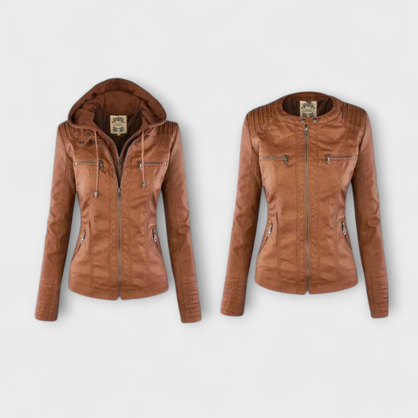 Amélie - The Elegant and Unique Leather Jacket