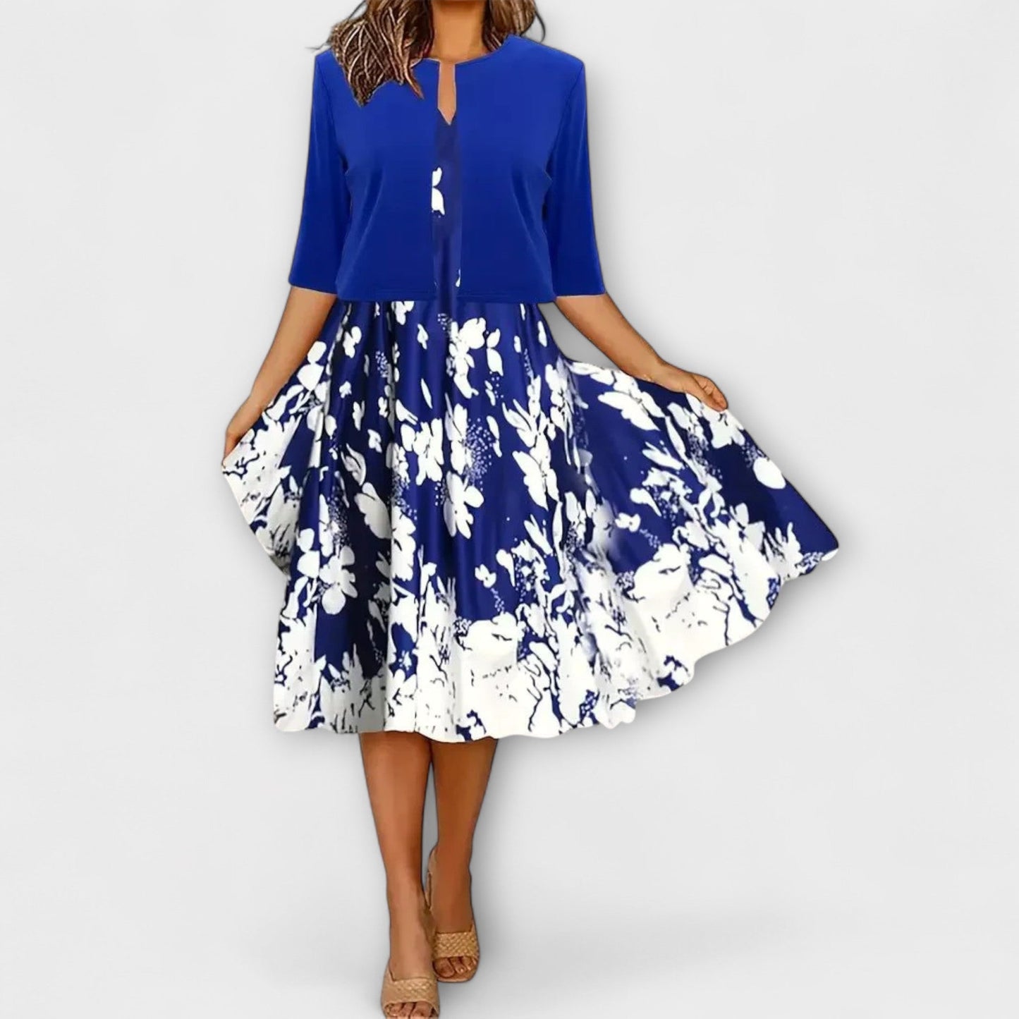 Women’s Midi Dress with Blazer