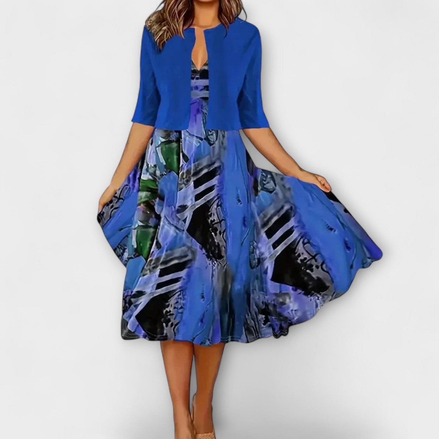 Women’s Midi Dress with Blazer