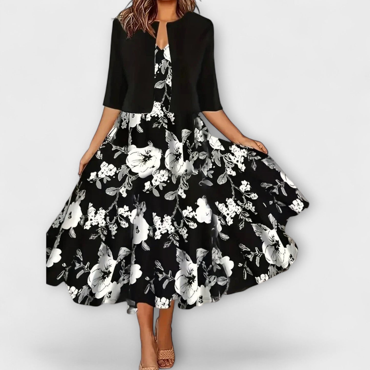 Women’s Midi Dress with Blazer