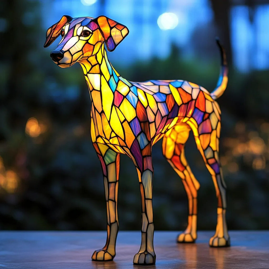 Whippet-Inspired Lamp