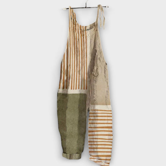 Andrea - Vintage Jumpsuit with Wide Leg